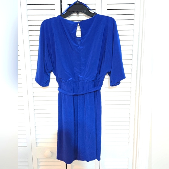 Jessica Simpson Women's M Dolman Sleeve Boat Neck Dress - Picture 7 of 13